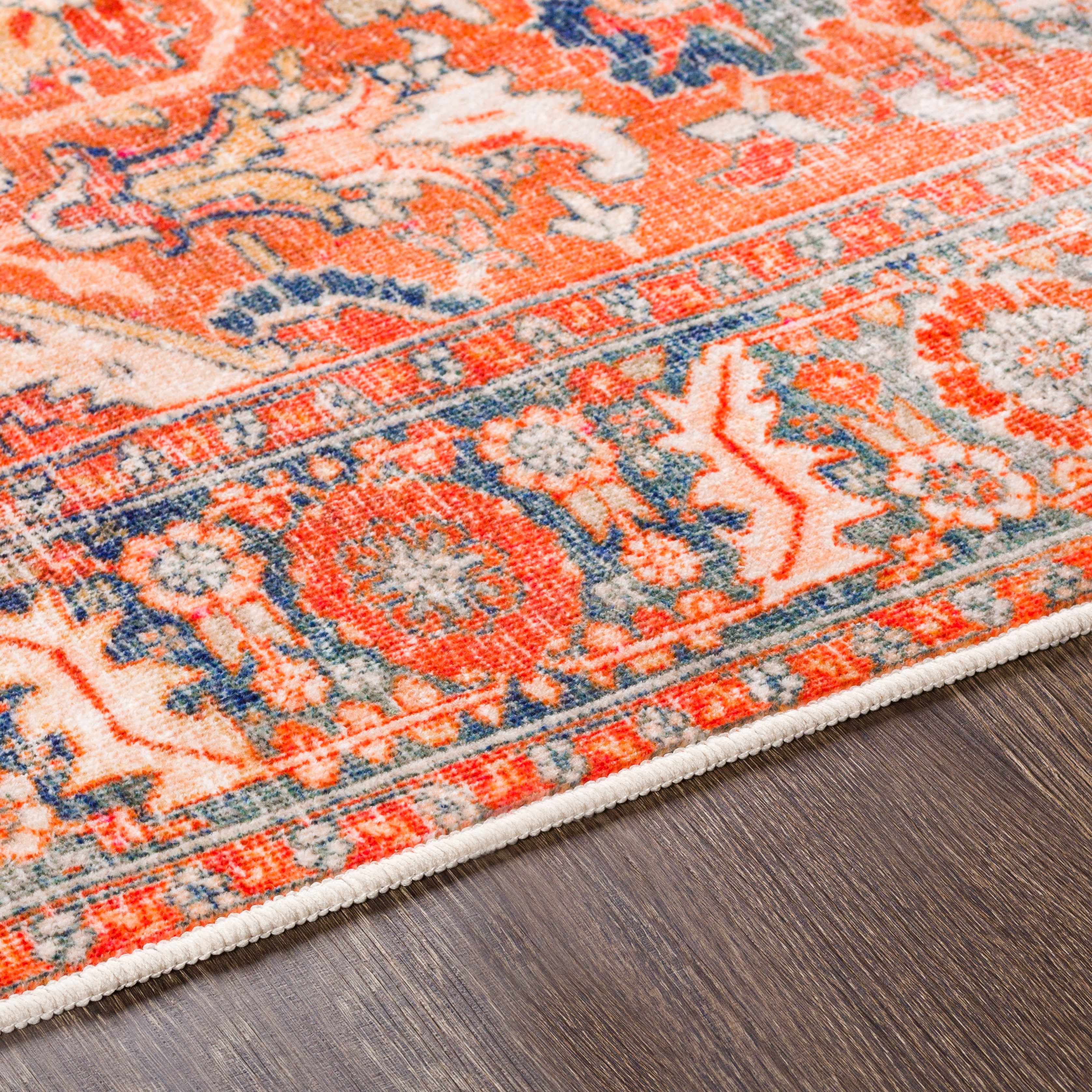 Cagayancillo Washable Area Rug Low Pile 0.08 Inch Classic - Rosetta Creative Boutique